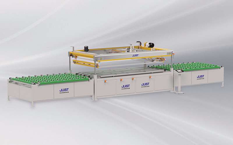 全自动建筑及工程玻璃丝印机